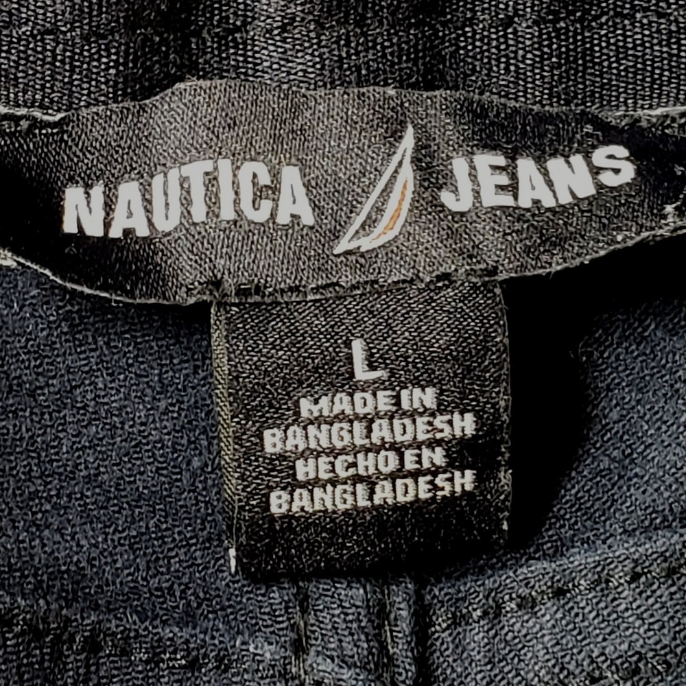 Nautica Jeans Women's High Rise Pull On Utility Shorts Set of 2 Khaki Navy Blue - Picture 13 of 16
